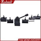 Oxa 250-000 Wedge Type Quick Change Tool Post Holder Set For Mini Lathe Up To 8 