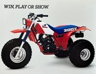 1985 Honda Atc200x 4-page Glossy Sales Brochure-literature Original-not Repro