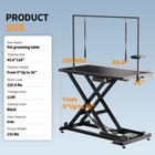 Professional Electric Dog Grooming Table - Heavy Duty  Height Adjustable Pet