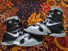 Rare original Nike Hyperko Boxing Boots Black silver Size 8 5 Limited Edition