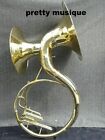 Sousaphone Double Bell Sound   22 17   Bell In Brass Polish   Case Free Shipping