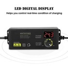 Adjustable Ac dc Power Supply Adapter Charger Variable Voltage 3v-24v Universai