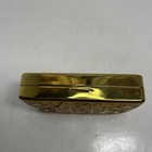 Vtg Elgin American Beauty Carryall  Compact Goldtone Leaping Gazelles Design