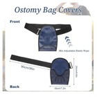 Waterproof Ostomy Bag Cover  Adjustable Washable Colostomy Pouch Cover 