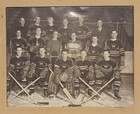 Vintage Hockey Team Cabinet Photo 13 1 2  X 13  With Frame By Hinpley Studio