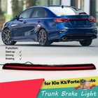 For 2019-2021 Kia K3 Forte Red Led Rear Trunk Brake Light Bar Strip Tail Lamp Us