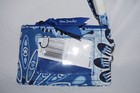 Vera Bradley  Zip Id And Lanyard Set Blue Star Medallion Nwt