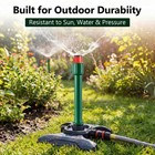  10 Pack 5inch Adjustable Sprinkler Risers For Lawn And Garden Irrigation 