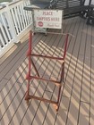 Vintage Sign Coca-cola 1950 s Soda  Bottle Return Deposit  Metal Rack Original