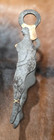 Rare Vintage Handmade Western Horse Bit Figural Lady Silhouette  gal Leg 