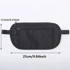 1x Sport Waist Bag Hidden Money Belt With Security Pouch For Travel