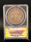 Anacs Graded 1879-p Morgan Dollar Vf20 90  Silver Historical Us Wild West Coin