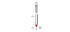 Primeline Fh3120 31  Tubular Spiral Tilt Window Balance Red Tip  Made In Usa