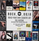  1 And Up Arena Rock Van Halen Pink Floyd Rush Zep Build Your Lot Cassette Tapes