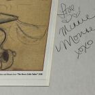 Disney Original Story Sketch Print Mickey Minnie Kiss Brave Little Tailor 1938