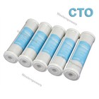 Activated Carbon Block Water Filter Cartridge 10   5 Micron Cto Coconut  Shell