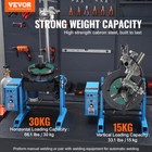 Vevor 30kg Rotary Welding Positioner 0-90   Positioning Turntable Table 1-12rpm