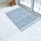 Washable Trellis Door Mat 20x32 Non Slip Rug Entryway Kitchen Bathroom Rug