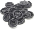 Muzzleloader Barrel Covers - Latex Muzzle Covers - Rubber Muzzle Cap - 20 Pack