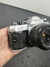 Canon Ae-1 Program 35mm Manual Slr Film Camera With 50mm 1 1 8 Lens Working