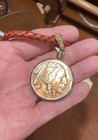 Coin Necklace 18    Golden State Mint  999 Fine Copper Indian Head Buffalo