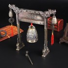 Chinese Dragon Gate Chime Statue Musical Meditation Bells Feng Shui Decor