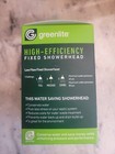 New Greenlite Water Saving Fixed Shower Head 1 5 Gal min