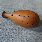 Mid Century Hand Turned Danish Modern Porcupine Tooth Pick Holder