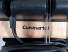 Cuisinart Electric Knife Cek-40 Stainless Steel Blades  Butcher Block Stand
