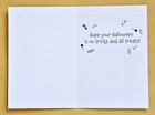 Peanuts  snoopy  Halloween Greeting Card    Envelope 4x6    New   