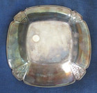 Vintage International Silver Company  1048 Silverplate Trinket Plate Dish