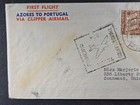 1939 Us 1st Flight Air Mail - Clipper Azores To Portugal  Stk 993