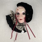 Katherine s Collection Mardi Gras Wall Mask Masquerade Ball Retired Rare Vtg