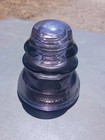 Vintage Whithall Tatum Company No  1 Purple Glass Insulator Usa