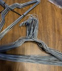 80 Pcs 16  Inchgalvanized Steel Metalwire Clothes Hangers 13gauge Silver