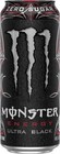  15 Pack  Monster Ultra Black Energy Drink With Vitamins  Zero Sugar  16 Fl Oz