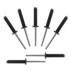 Allclean 110 Pcs 3 16  X 1  Aluminum Blind Rivets 4 8 X 25mm Pop 3 16 x1  Black