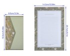 A5 Lined Stationary Paper And Envelopes Set 48 Sheets Cute Small Flower