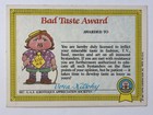1985 Topps Garbage Pail Kids Gpk - Series 1  9b Drunk Ken -glossy  vg  See Pics 