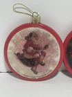 Set Of 4 Coca-cola Christmas Ornaments 2007 Designs By Kurt Adler Preowned