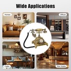 Vintage Rotary Dial Telephone Phone Working Vintage Retro Old Fashion Telephone
