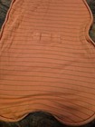 Woolino 4 Season Sleep Sack Swaddle Baby Organic Merino Wool Orange Stripes