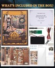 Diy Book Nook Kit - Pirate 3d Wooden Miniature Puzzles With Led Light Dollhou   