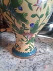Vintage Chinese Cloisonn   Enamel Vase With A Floral Motif 