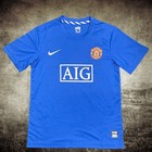 Kids Cr7  2008 Manchester United 2nd Away Jersey Set   Soccer Shirt   Shorts Kit