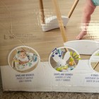 Exersaucer Woodland Wonder Lightweight Activity Jumper 13  Evenflo