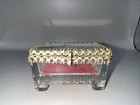 Antique Casket Jewel Box French Ormolu   Beveled Glass - Lid Image El Escorial