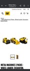 Cat Metal 3-pack Caterpillar Construction Diecast Roller Bucket Loader Excavator