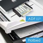 Plustek Pl4080 High Top Speed Adf Feeder A4 Flatbed Document Scanner 