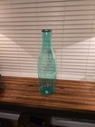 Vintage Coca Cola 23  Soda Bottle Bank Piggy Bank Coin Storage Green